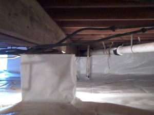 Crawl space - after